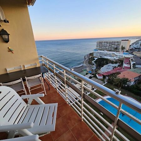 Apartament La Roca-Mediterraneo Views, 8Th Floor-New Kitchen- Pool- Parking-Air Conditioning, Ceiling Fans & Free Wifi Torremolinos Zewnętrze zdjęcie