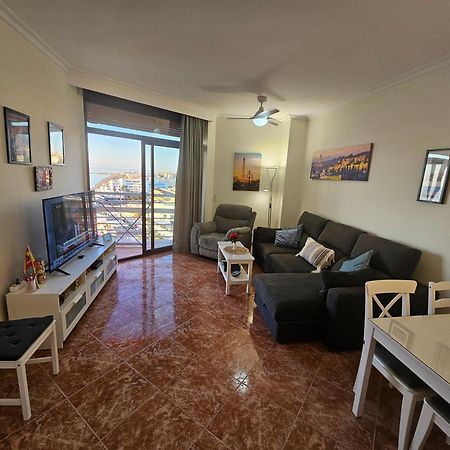 Apartament La Roca-Mediterraneo Views, 8Th Floor-New Kitchen- Pool- Parking-Air Conditioning, Ceiling Fans & Free Wifi Torremolinos Zewnętrze zdjęcie